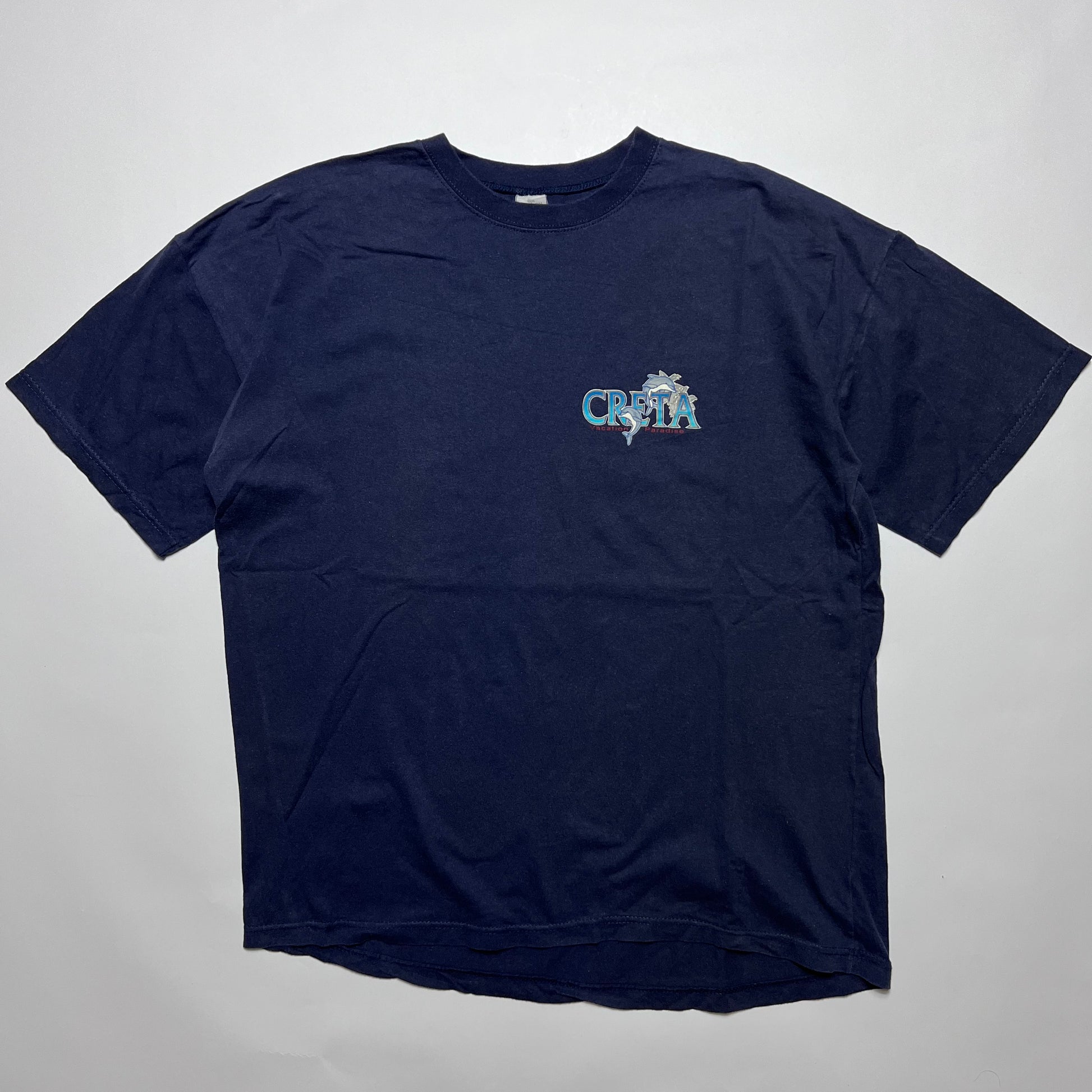 Vintage Creta Vecation T-Shirt M /  L - Cats on Stacks VNTG