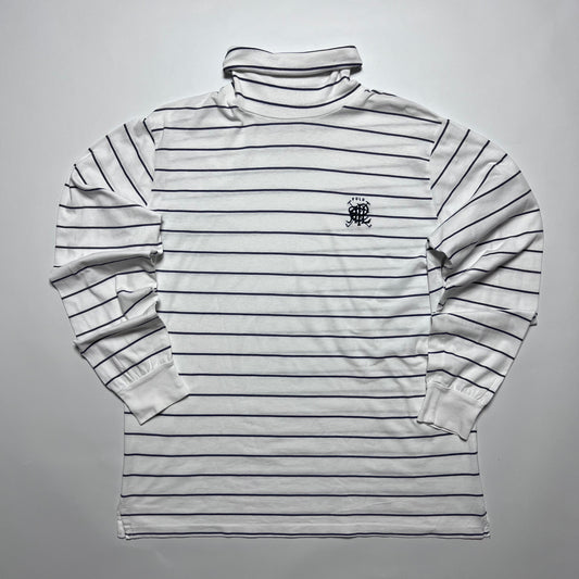 Vintage Polo Ralph Lauren Mockneck Longsleeve Shirt L - Cats on Stacks VNTG
