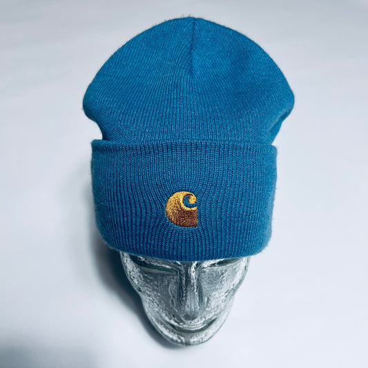 Carhartt Light Blue Chase Beanie - Cats on Stacks VNTG