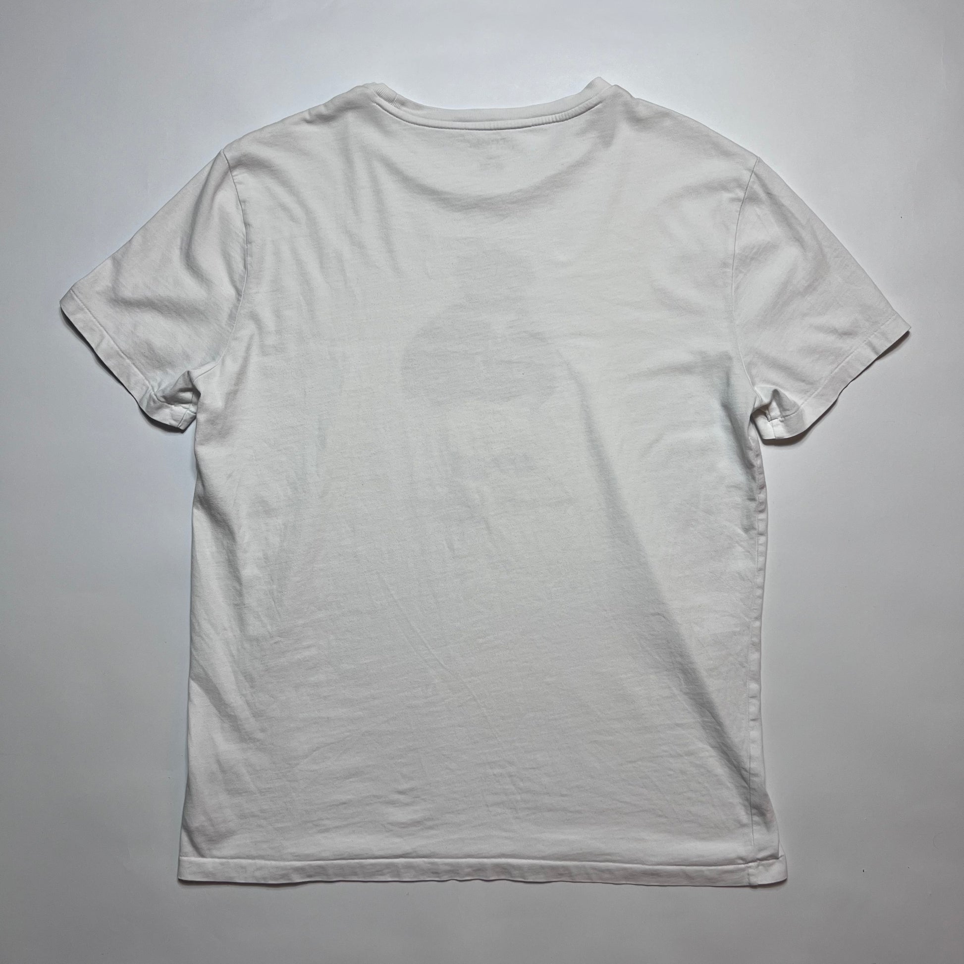 Ralph Lauren Polo Bear White T-Shirt M - Cats on Stacks VNTG