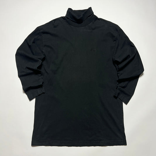 DEE Vintage Rollkragen Longsleeve Turtleneck Shirt schwarz S / M - Cats on Stacks VNTG