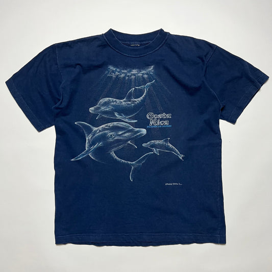 Vintage 1997 Costa Rica Vacation Deflin T-Shirt blau S / M - Cats on Stacks VNTG
