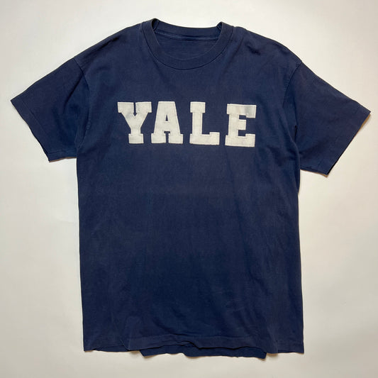 Damen Vintage YALE University Kleid Shirt blau XL - Cats on Stacks VNTG