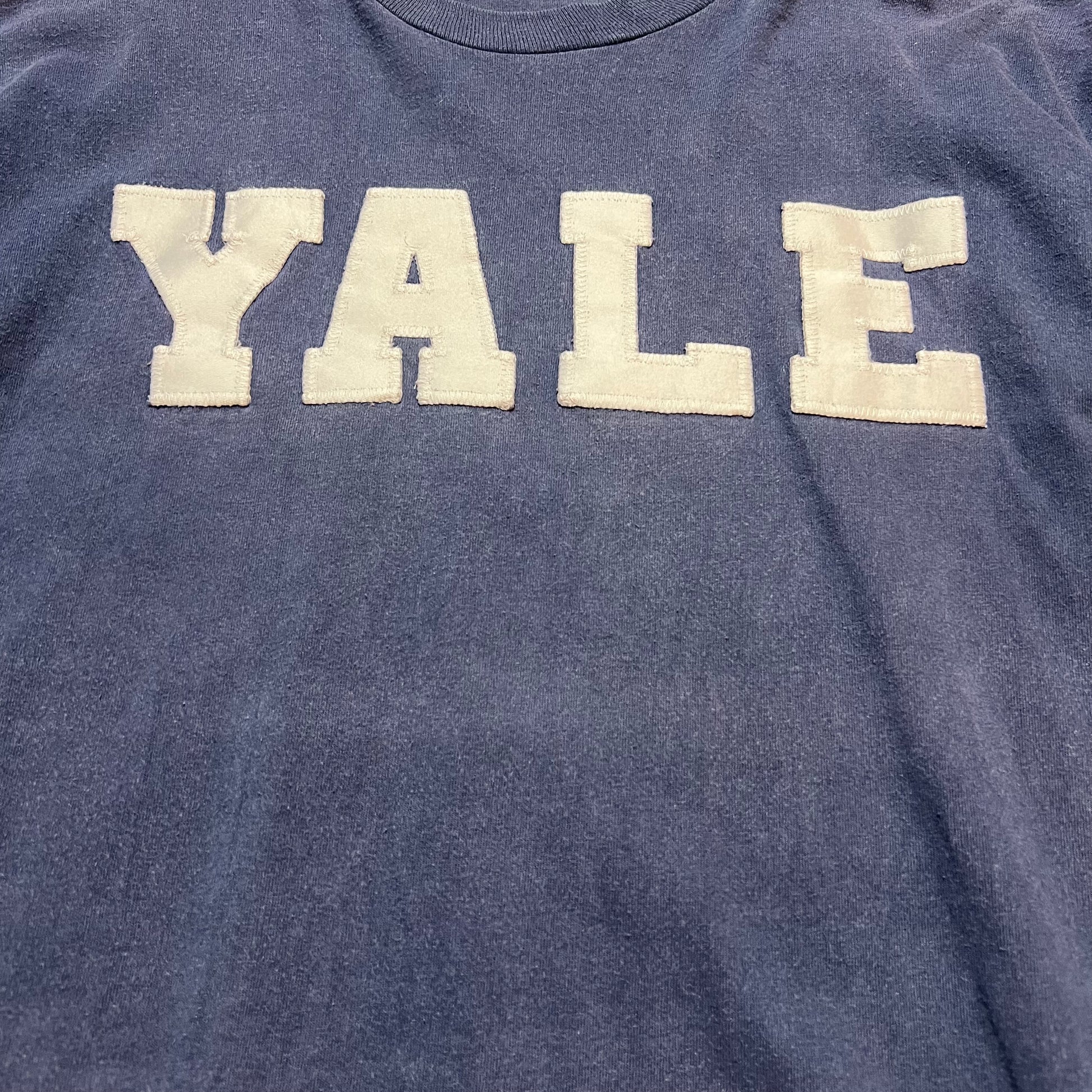 Damen Vintage YALE University Kleid Shirt blau XL - Cats on Stacks VNTG