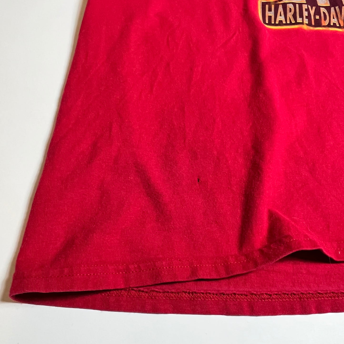 Retro Harley Davidson Nr.1 Cape Town 2016  T-Shirt rot XL - Cats on Stacks VNTG