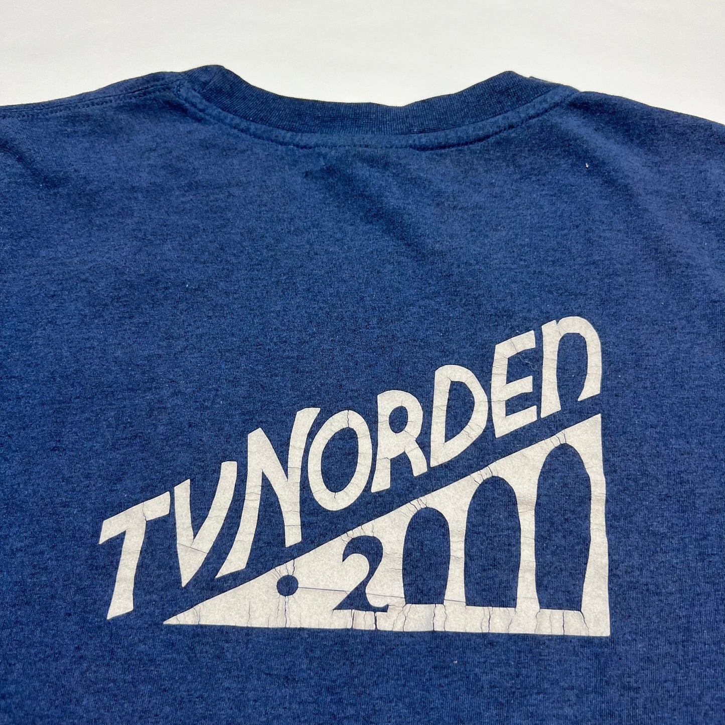 Vintage Reebok x Sparkasse x TV Norden 2000 Y2K T-Shirt blau M / L - Cats on Stacks VNTG