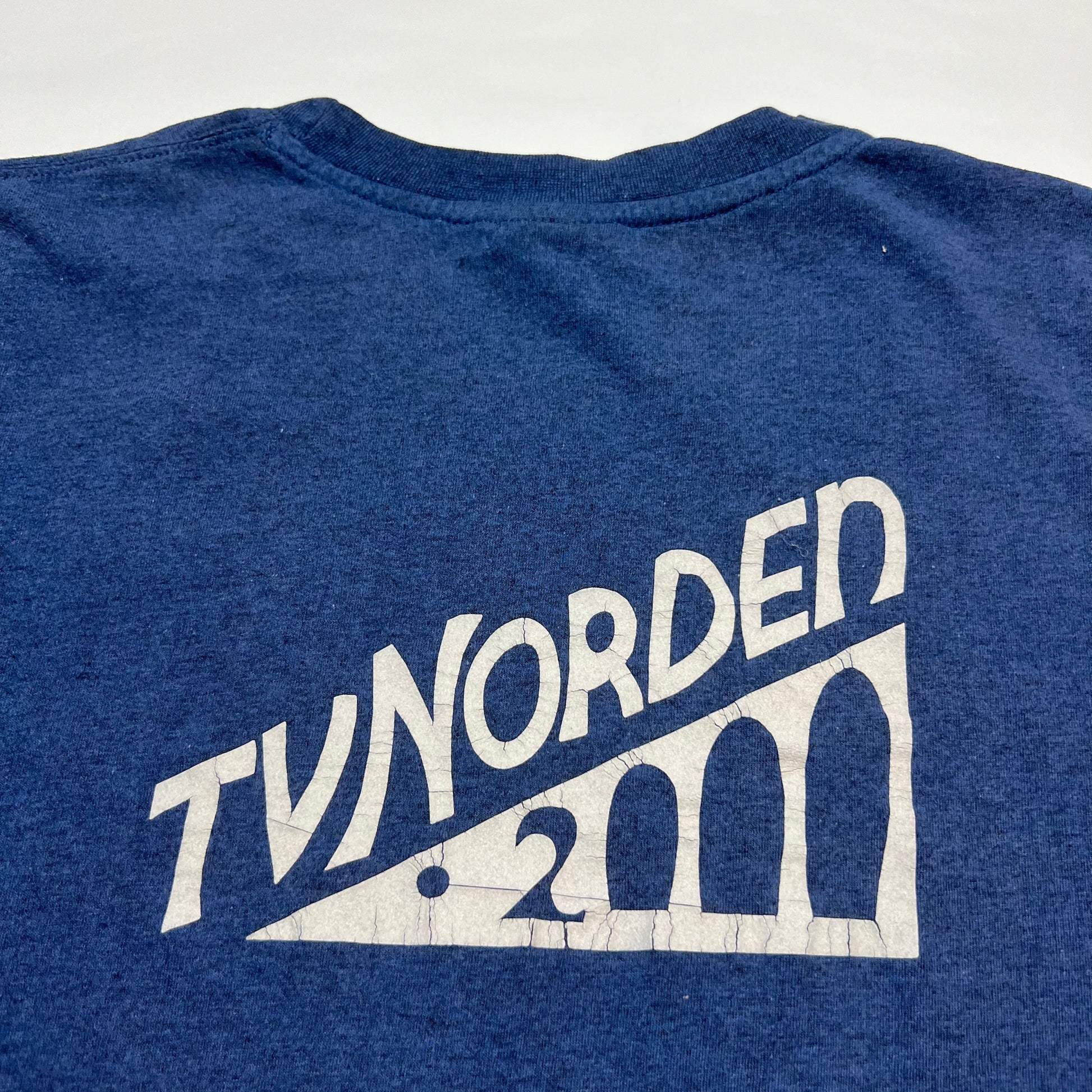 Vintage Reebok x Sparkasse x TV Norden 2000 Y2K T-Shirt blau M / L - Cats on Stacks VNTG
