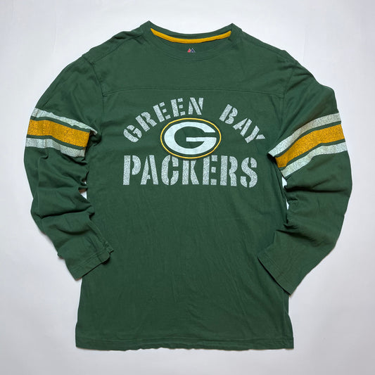 Vintage Green Bay Packers Longsleeve Shirt grün S / M - Cats on Stacks VNTG