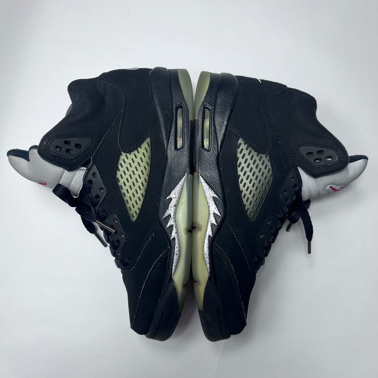 Jordan 5 Retro OG BG Schwarz Metallic 845036-003 Größe 6Y / 38,5 - Cats on Stacks VNTG
