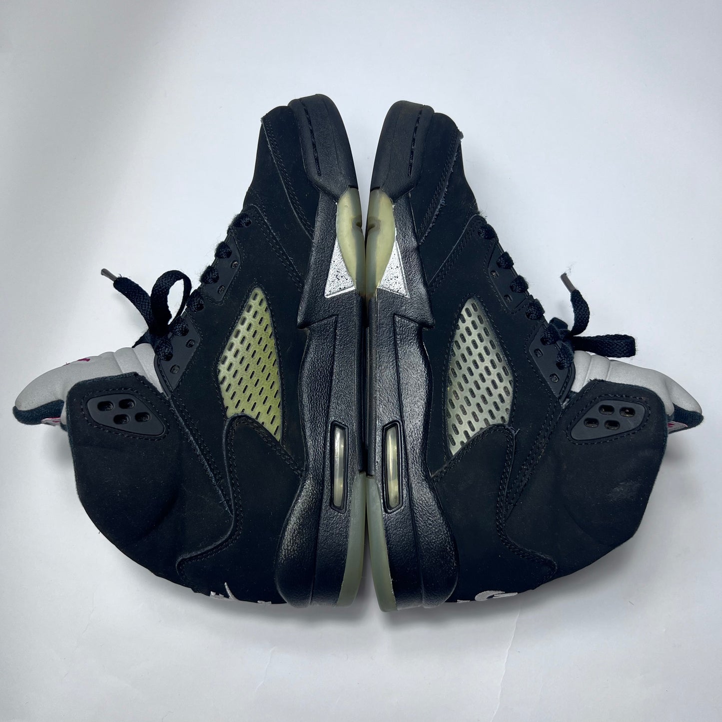 Jordan 5 Retro OG BG Schwarz Metallic 845036-003 Größe 6Y / 38,5 - Cats on Stacks VNTG