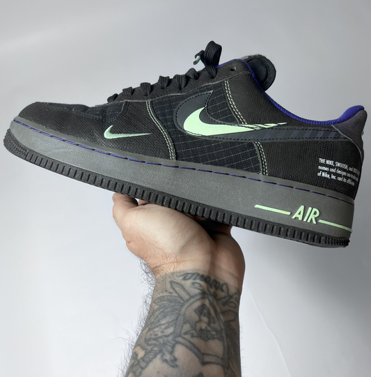 Nike Air Force 1 Low Future Swoosh Pack Black CT1621-001 Größe 42,5 - Cats on Stacks VNTG