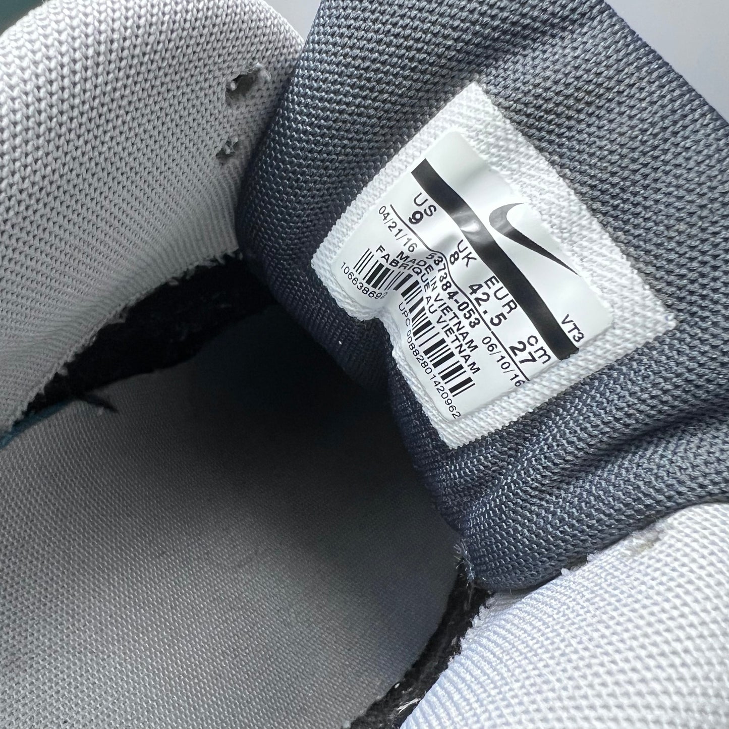 Nike Air Max 90 Wolf Grey 537384-053 Größe 42,5 - Cats on Stacks VNTG