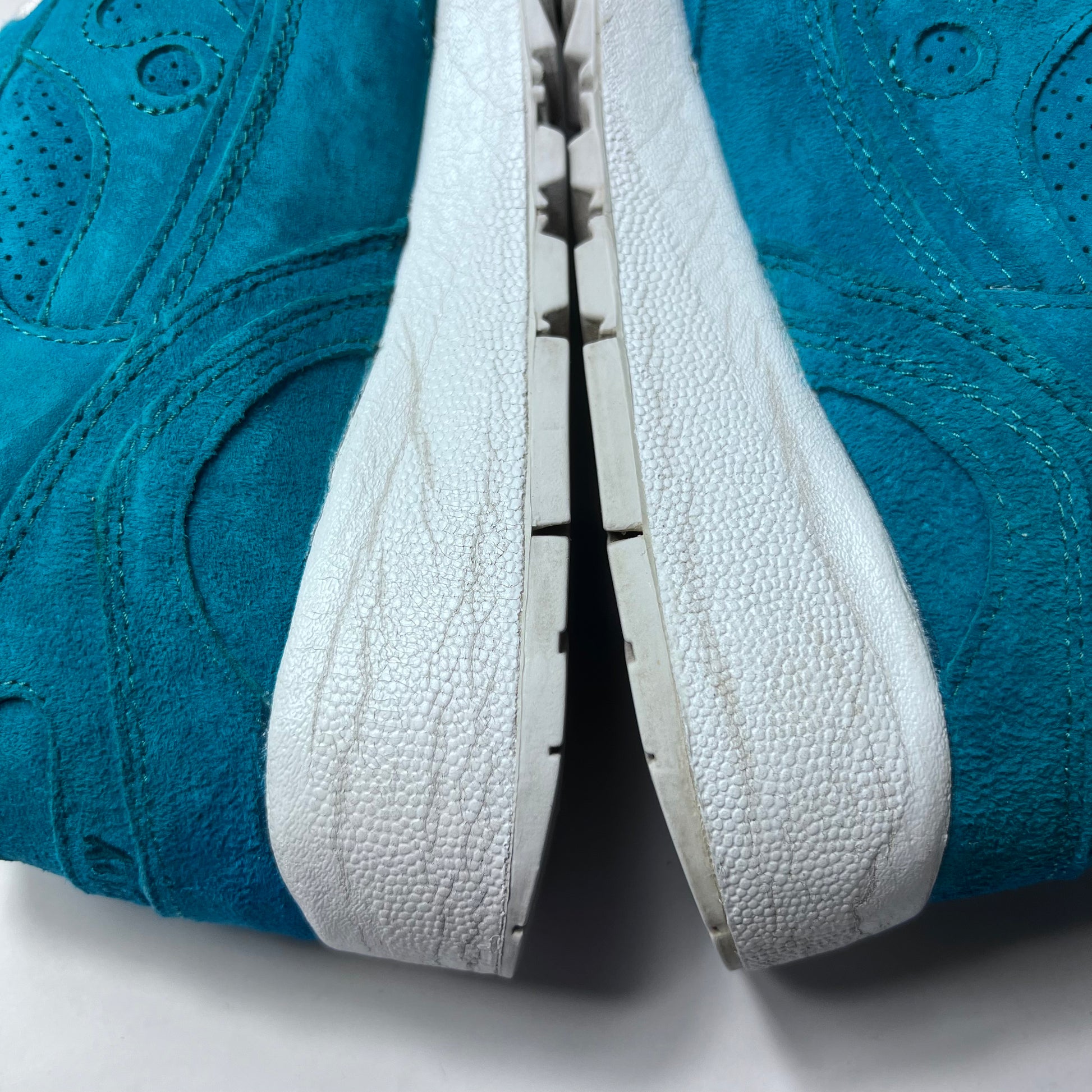 Saucony Shadow 6000 Mint Suede "Emerald" S70222-5 Größe 42,5 - Cats on Stacks VNTG