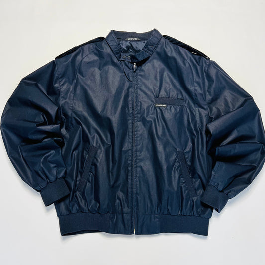Members Only Vintage 90s Iconic Racer Bomberjacke blau L / XL