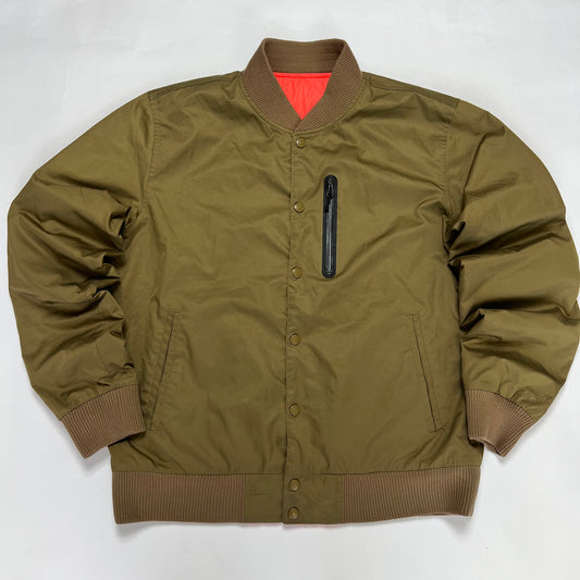 Nike Vintage 2000s Y2K Reversible Collegejacke pink grün M - Cats on Stacks VNTG