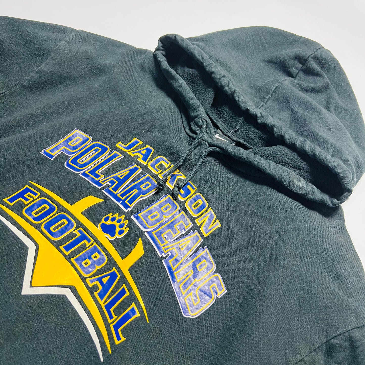 Nike Football Vintage 2000s Y2K Jackson Polar Bears Hoodie grau L / XL