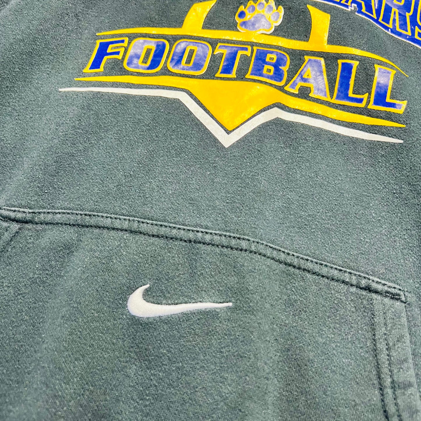 Nike Football Vintage 2000s Y2K Jackson Polar Bears Hoodie grau L / XL
