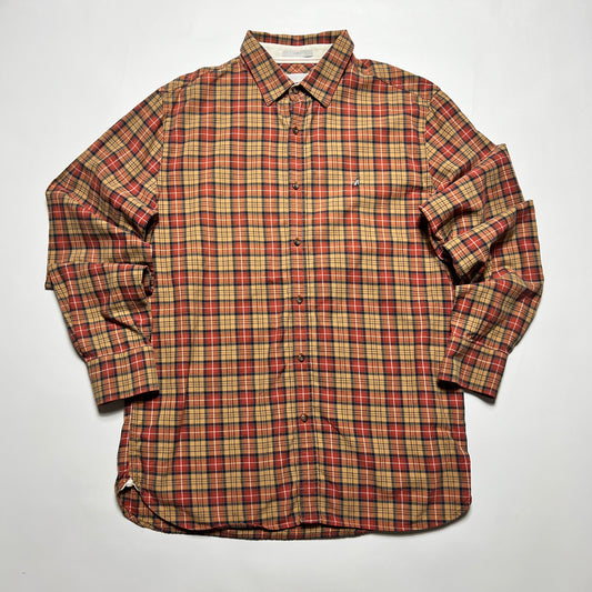 Peak Performance Luke FL Slim Fit Hemd braun gelb M / L