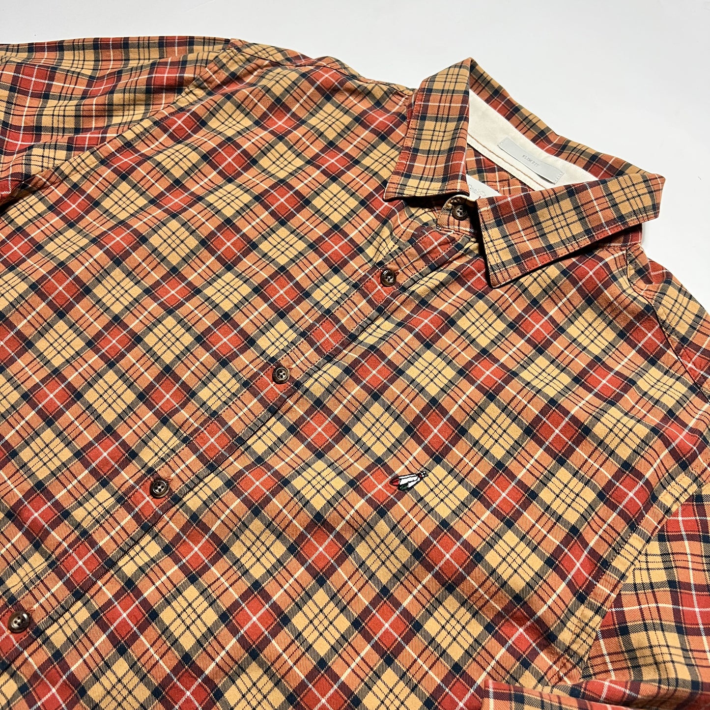 Peak Performance Luke FL Slim Fit Hemd braun gelb M / L