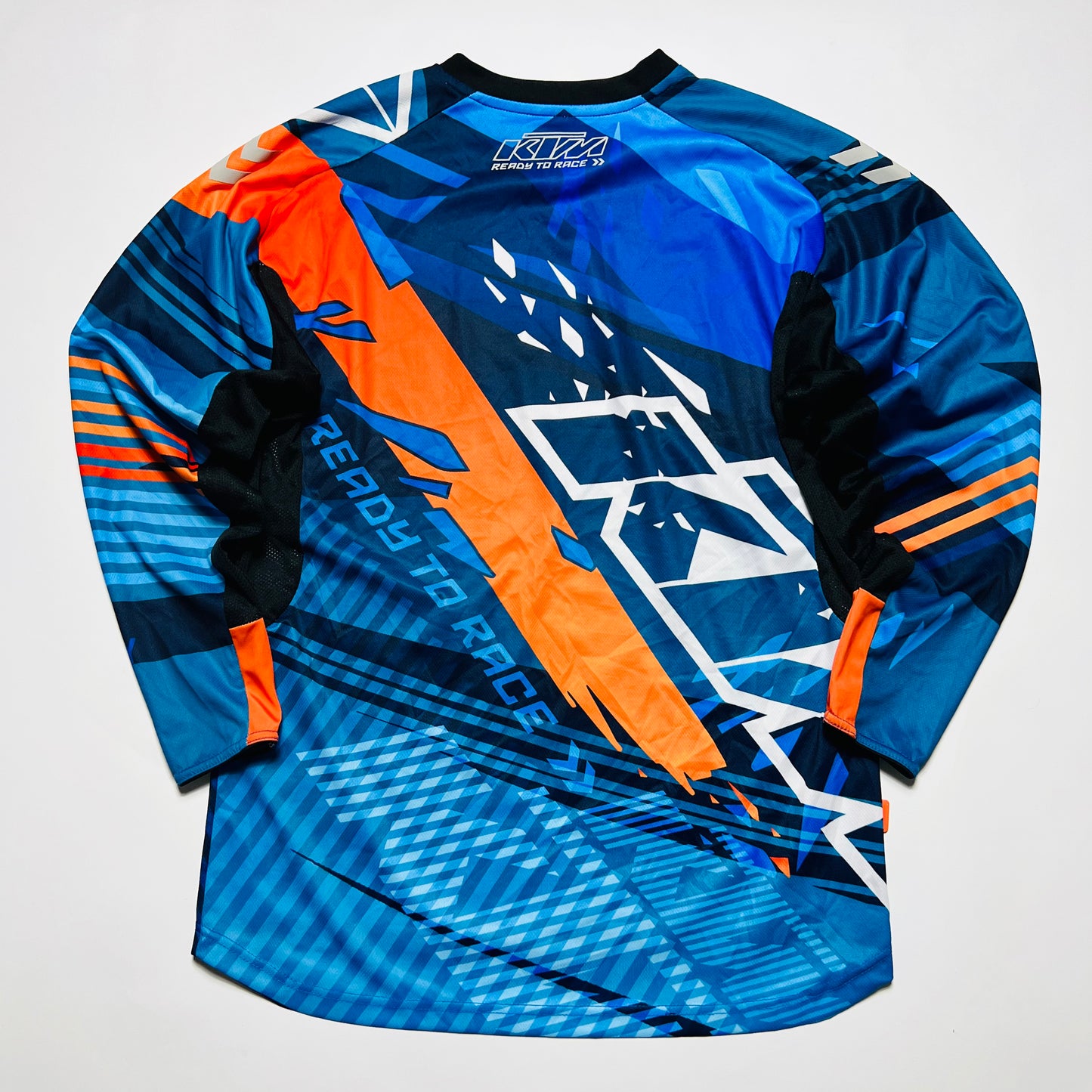 KTM Vintage 2000s Y2K Motocross Racing Jersey Shirt blau L