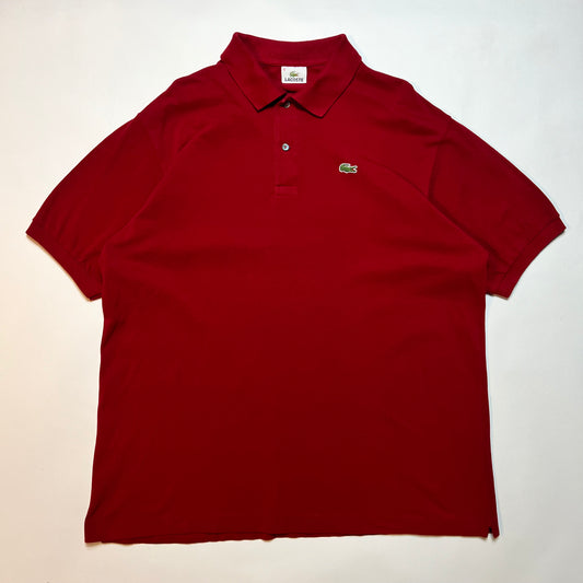 Lacoste Vintage 90s Polo Shirt rot XL / XXL