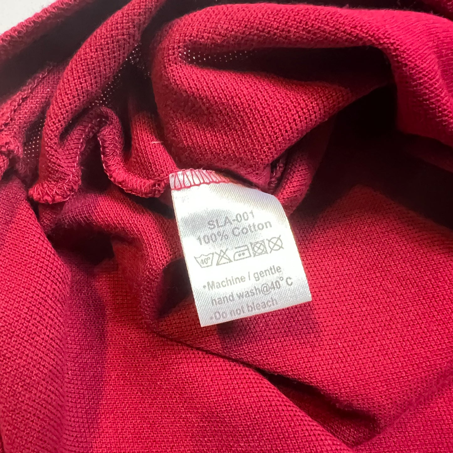 Lacoste Vintage 90s Polo Shirt rot XL / XXL
