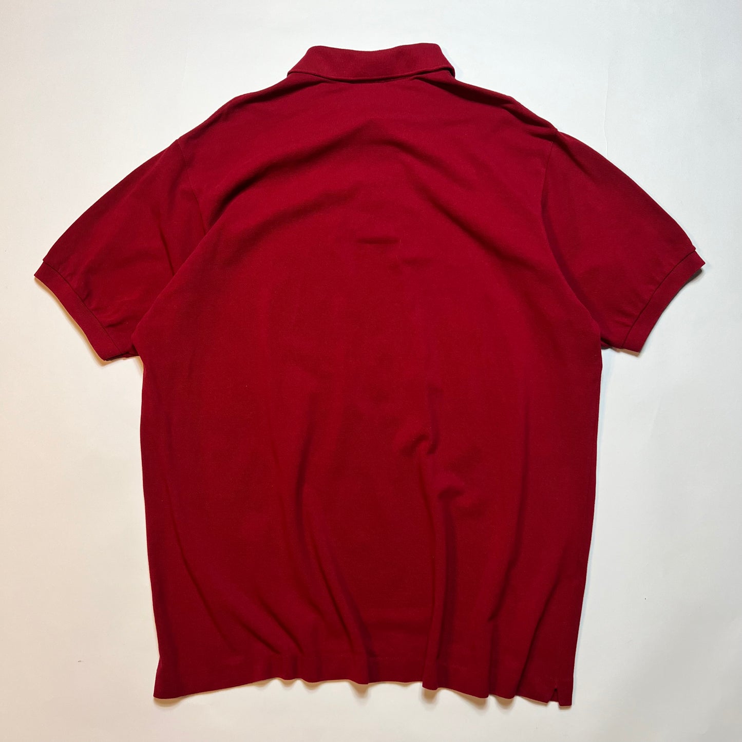 Lacoste Vintage 90s Polo Shirt rot XL / XXL