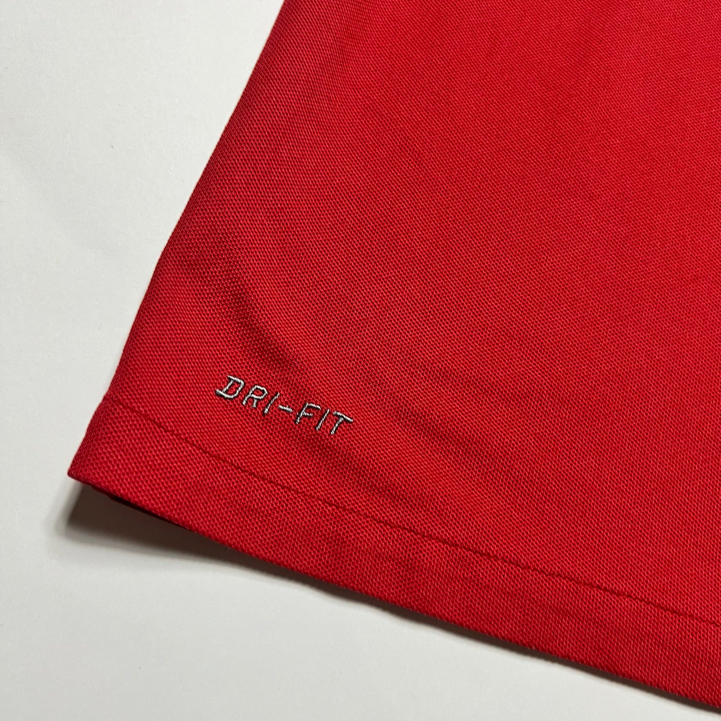Nike Dri-Fit Vintage 90s Polo Shirt rot M / L