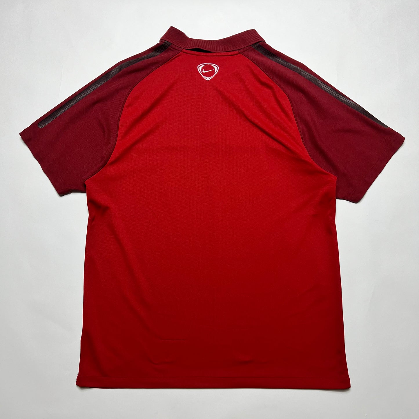 Nike Dri-Fit Vintage 90s Polo Shirt rot M / L