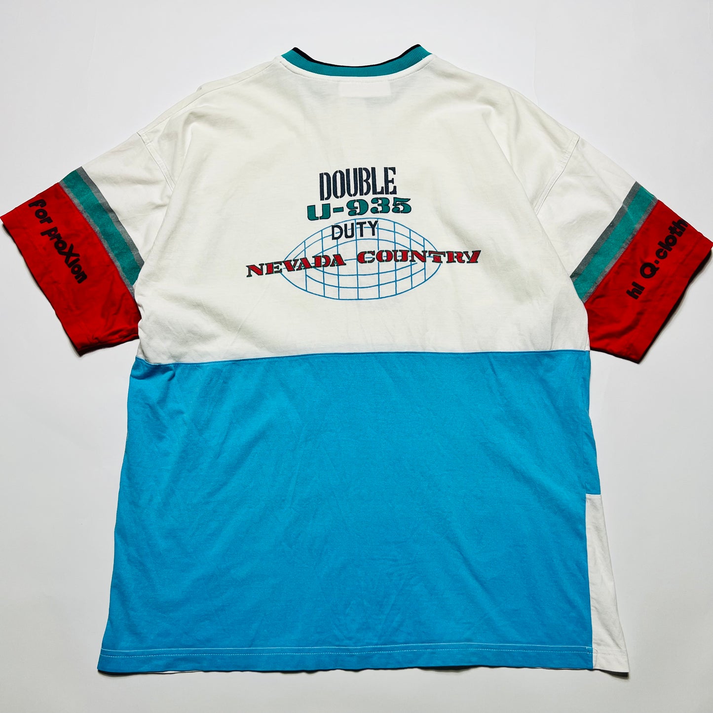 Double Duty Vintage 90s Nevada Country Polo Shirt weiß M / L