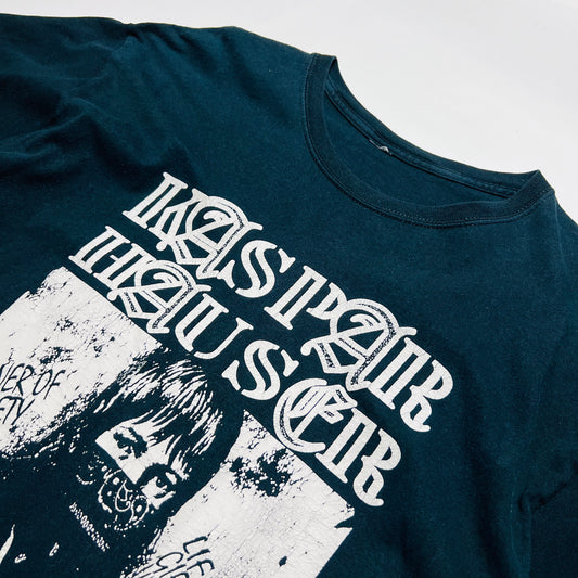 Kaspar Hauser Vintage 2000s Y2K Punk T-Shirt schwarz L