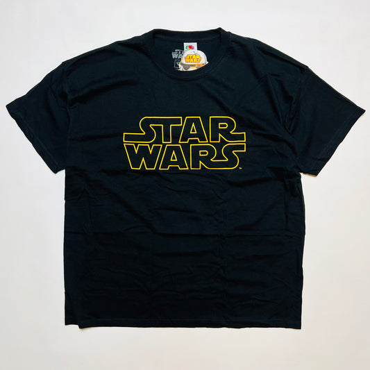Star Wars Spellout Retro Movie T-Shirt schwarz XL