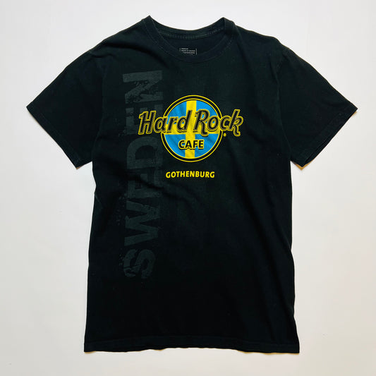 Hard Rock Cafe x Gothenburg Schweden Retro T-Shirt schwarz S / M