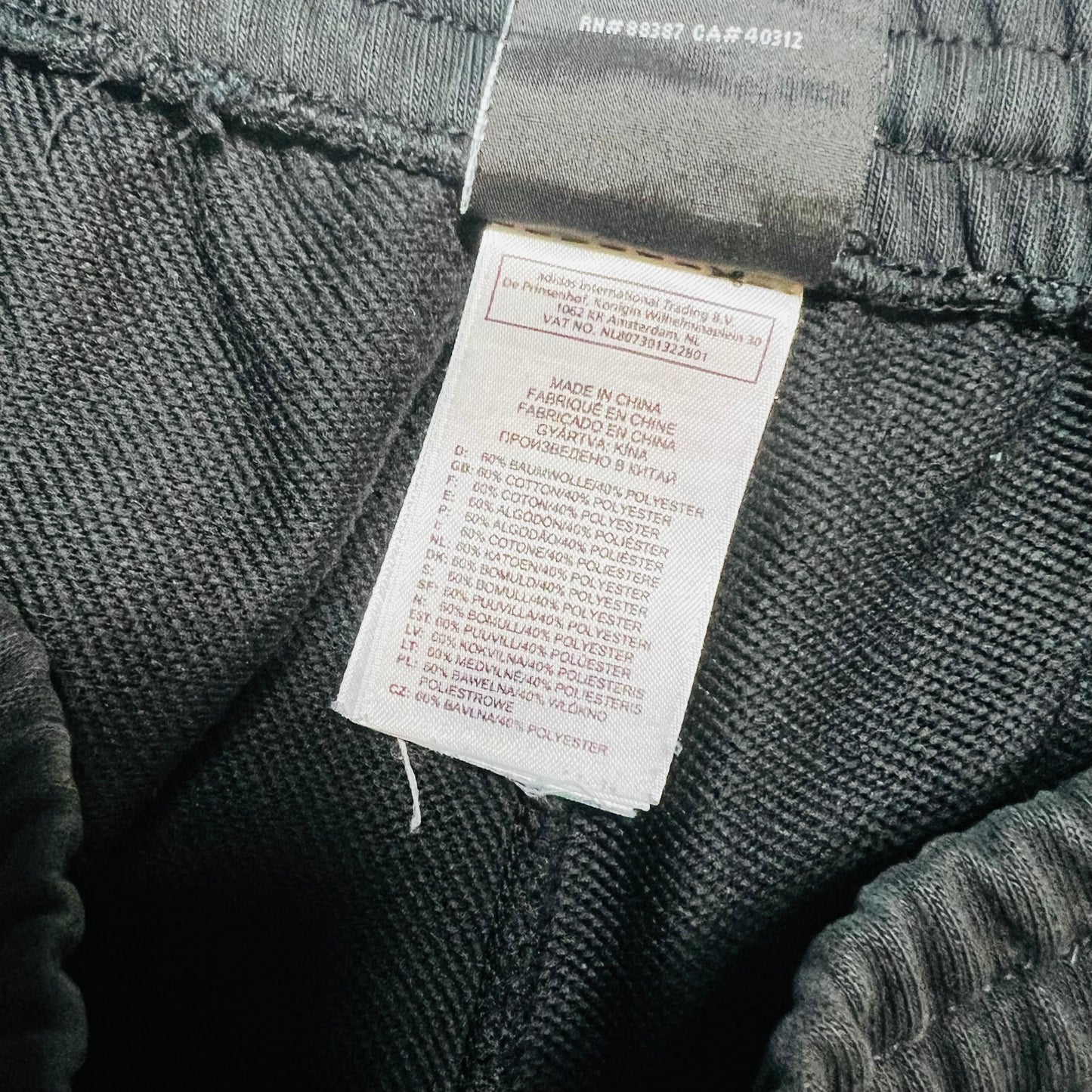 Adidas Clima365 Vintage 2000s Y2K Jogginghose schwarz XL / XXL
