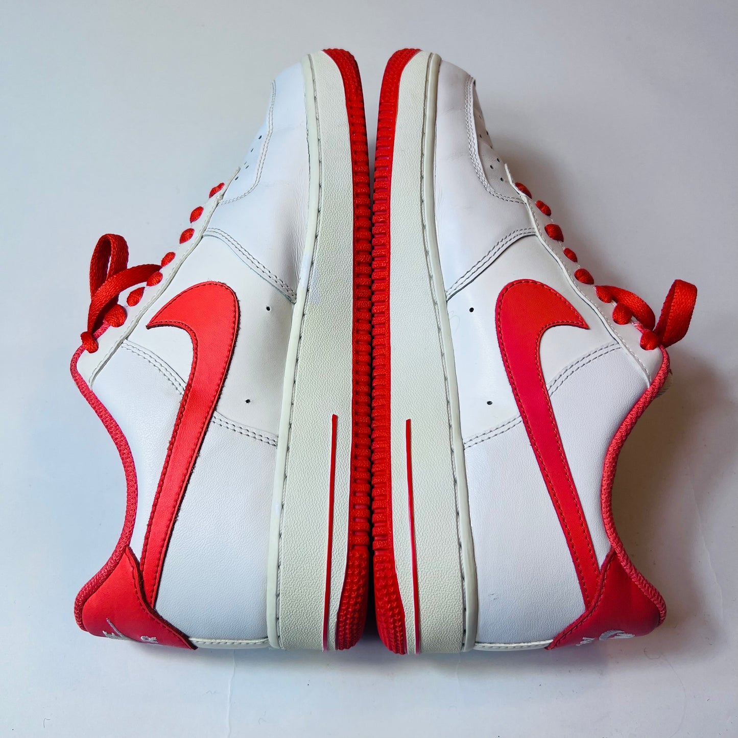 Nike Air Force 1 "White & Orange" 488298-145 Größe 42