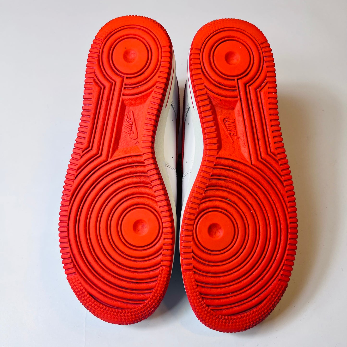 Nike Air Force 1 "White & Orange" 488298-145 Größe 42