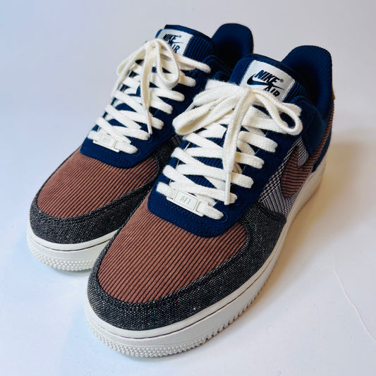 Nike Air Force 1 Premium "Tweed Corduroy" FQ8744-410 Größe 42,5