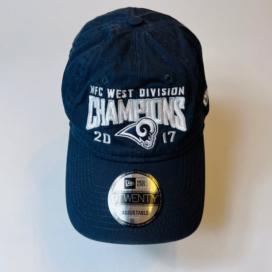 New Era x Los Angeles Rams NFL 9Twenty Cap Blau Strapback - Cats on Stacks VNTG