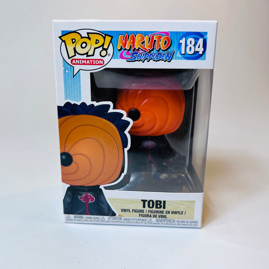 Funko Pop! Naruto Shippuden "Tobi" 184 Anime Figur - Cats on Stacks VNTG