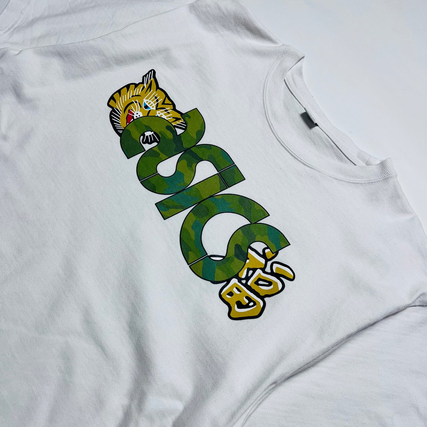 ASICS x BEAMS x Mita Sneakers "Souvenir Jacket" T-Shirt weiß M / L