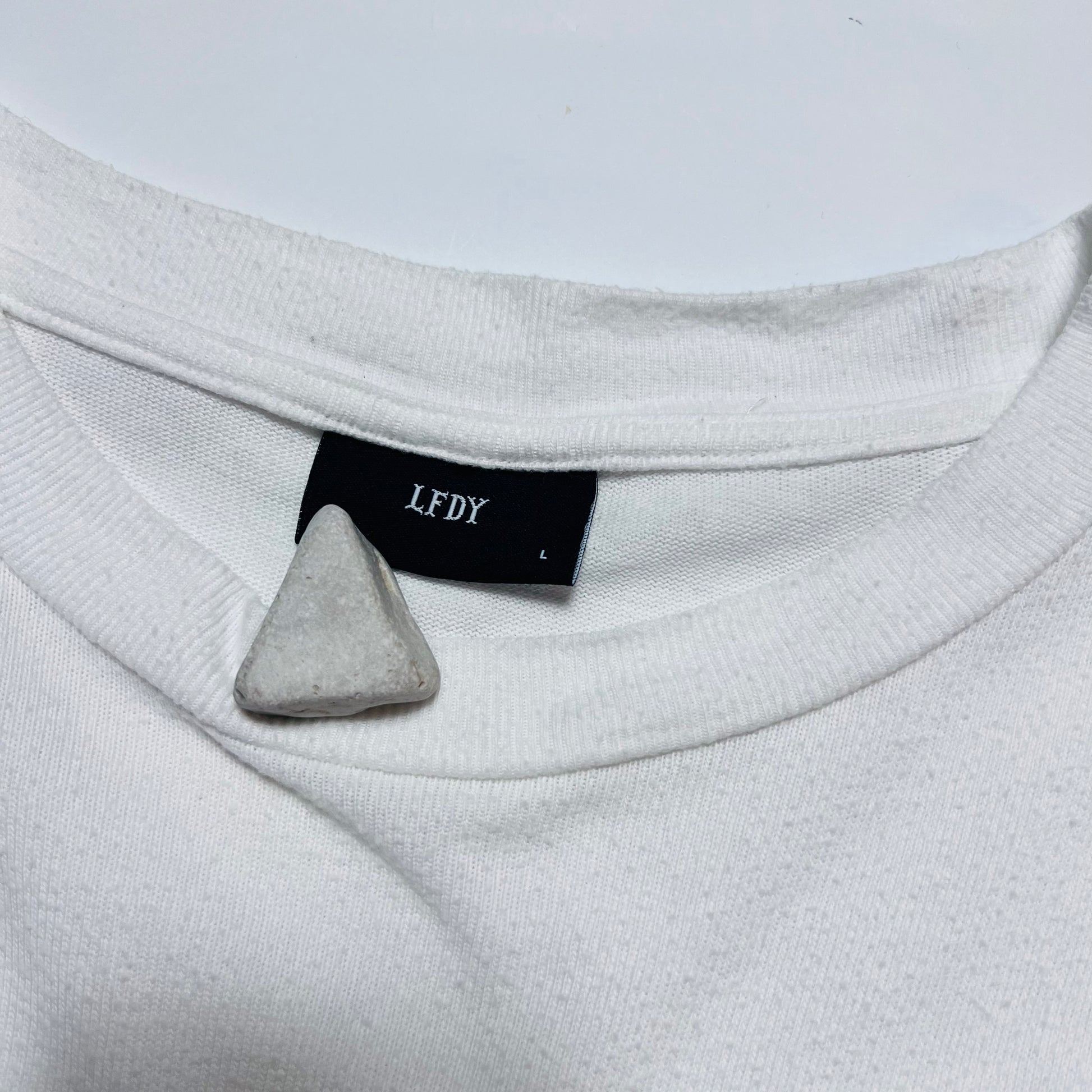 LFDY Live Fast Die Young "Adults Only" T-Shirt creme weiß XL / XXL - Cats on Stacks VNTG