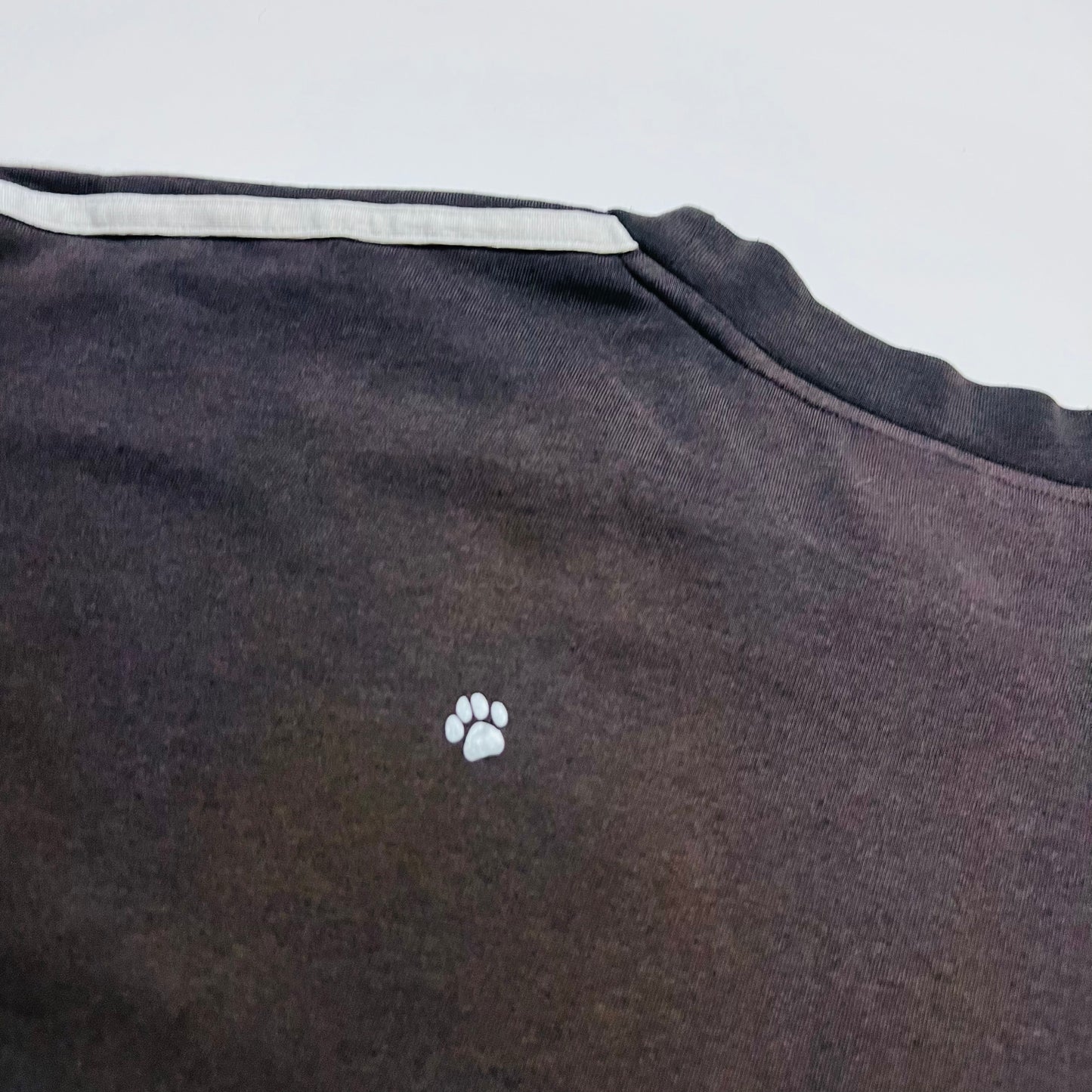 Adidas Vintage 90s Mini Logo T-Shirt schwarz braun XL / XXL - Cats on Stacks VNTG