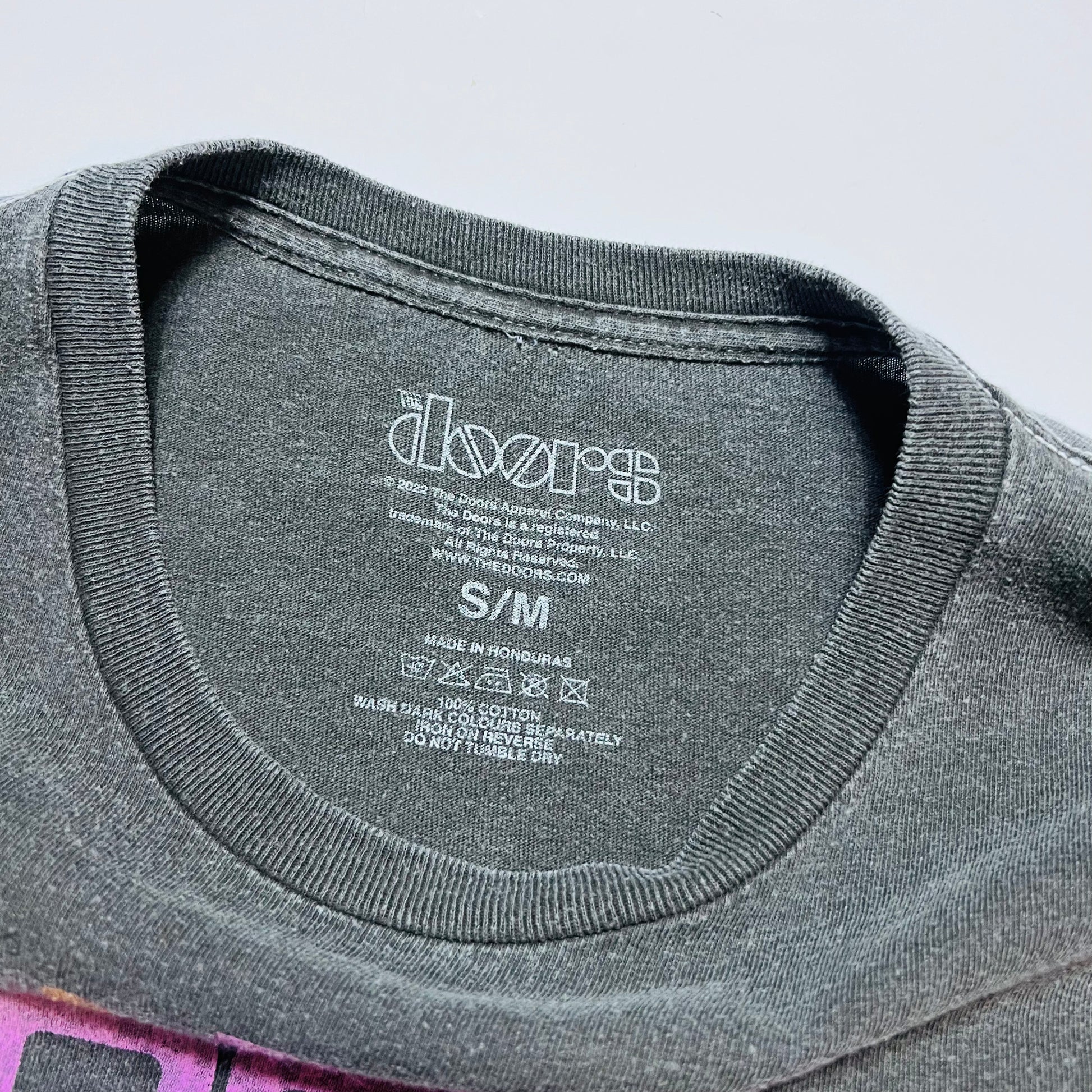 The Doors "Strange Days" Retro Band T-Shirt grau L / XL - Cats on Stacks VNTG