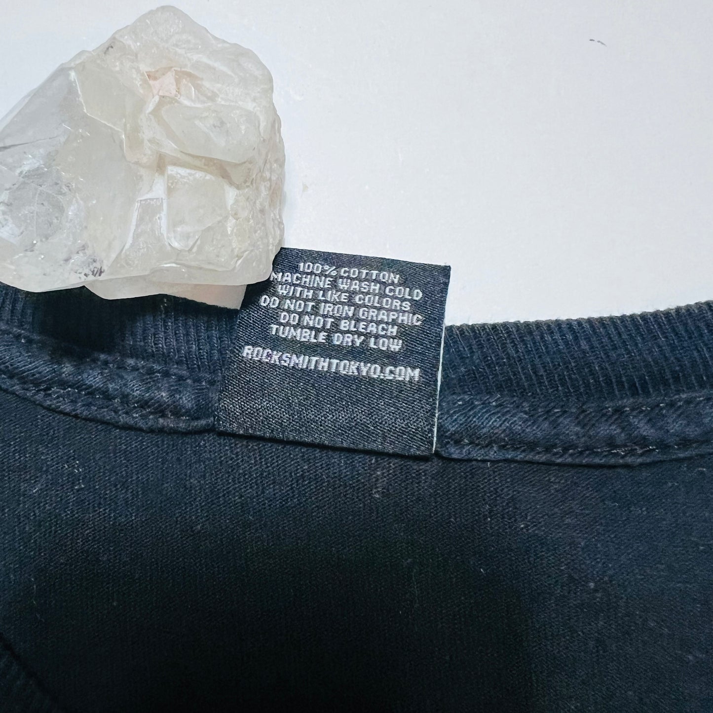 Rock Smith Vintage 2000s Y2K "Slum Dog" T-Shirt schwarz M / L