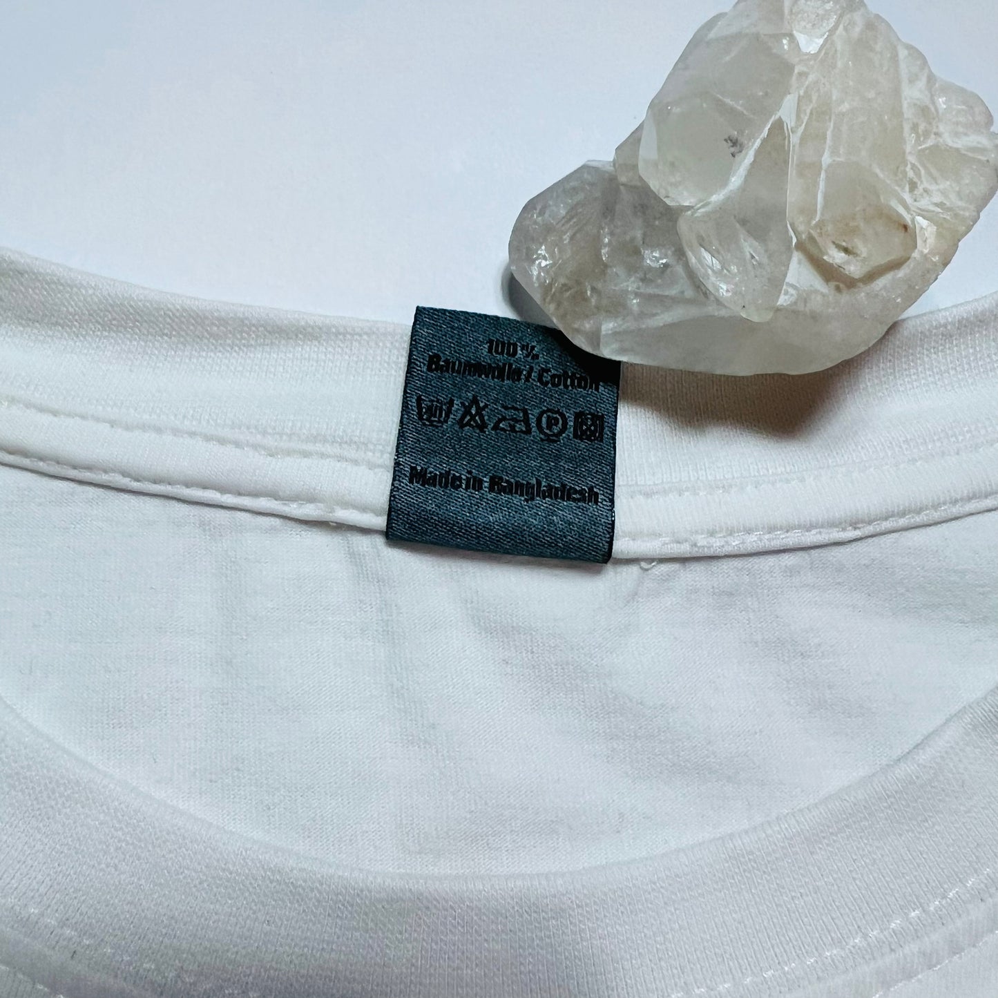 Silberrücken Heavy Wear Vintage 2000s Y2K Gorilla Biker T-Shirt weiß M / L - Cats on Stacks VNTG