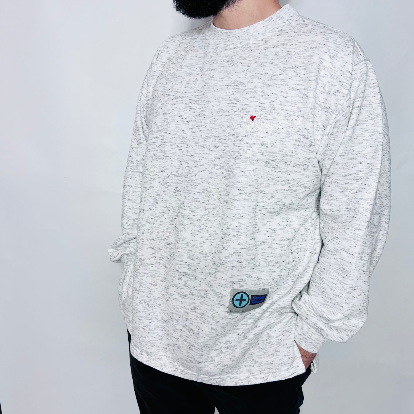 Chiemsee Windsurfing Vintage 90s Crewneck Pullover grau L / XL