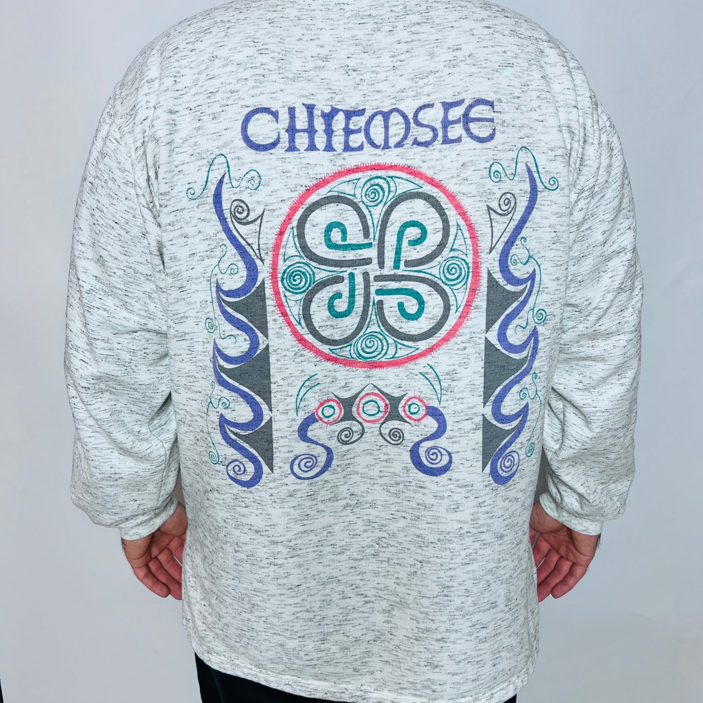 Chiemsee Windsurfing Vintage 90s Crewneck Pullover grau L / XL