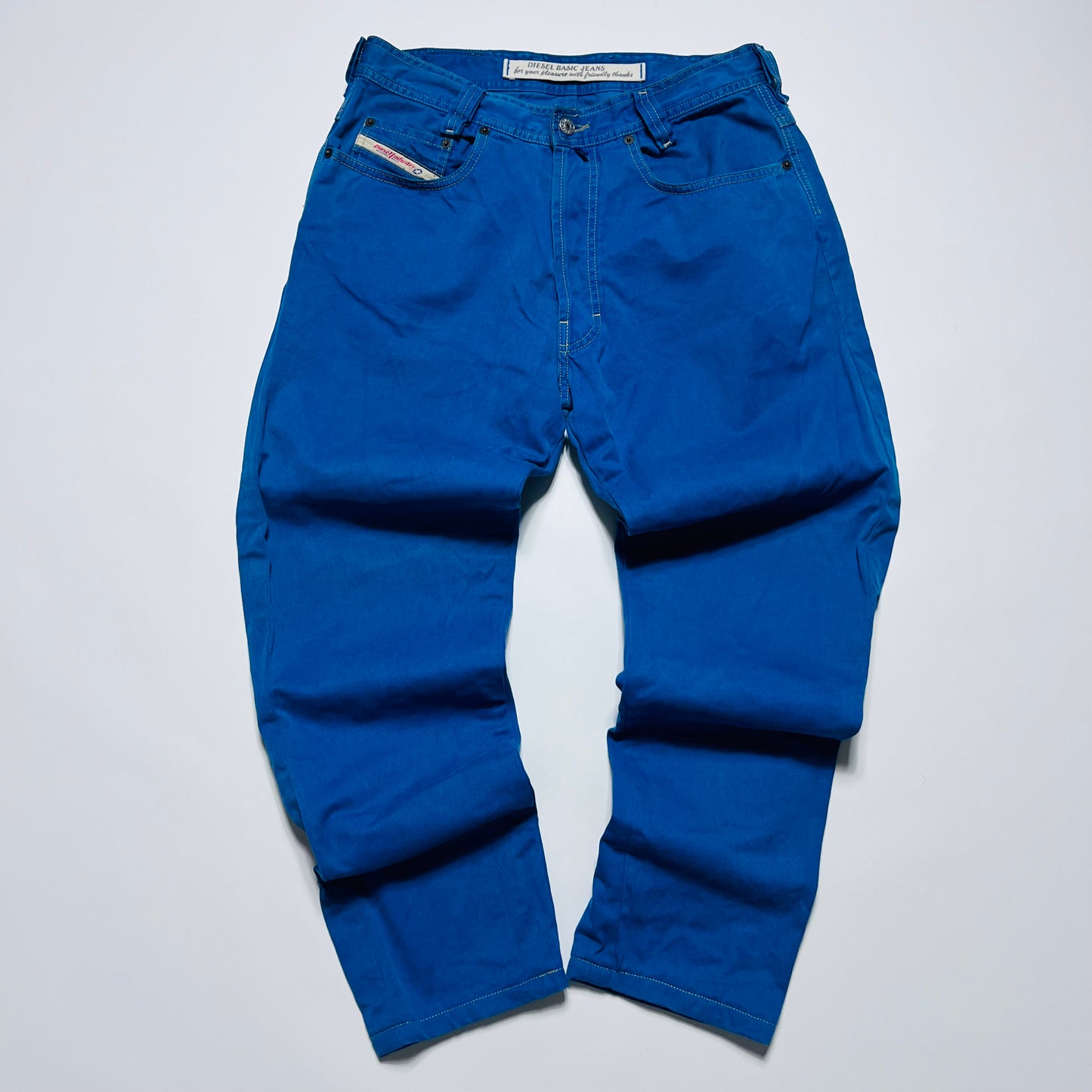 Diesel Saddle Jeans Vintage 90s Denim Hose blau 33/30