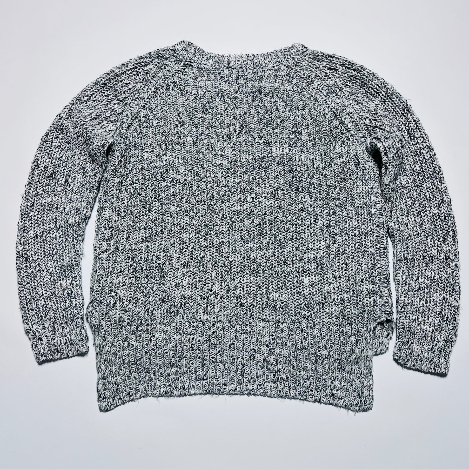 Damen Clockhouse Vintage 90s Strickpullover grau L / XL - Cats on Stacks VNTG