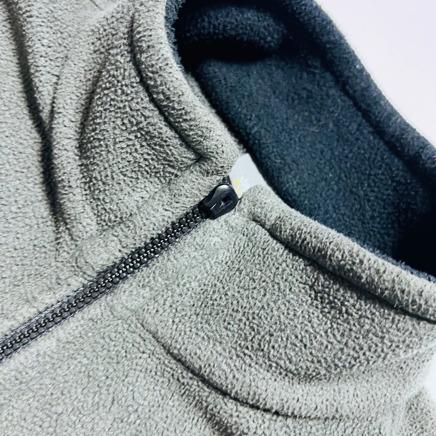 Jack Wolfskin Vintage 90s Outdoor Fleece Jacke grau XL / XXL - Cats on Stacks VNTG